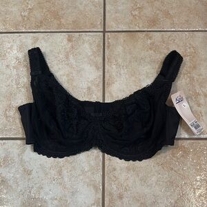 Black Lace Bra